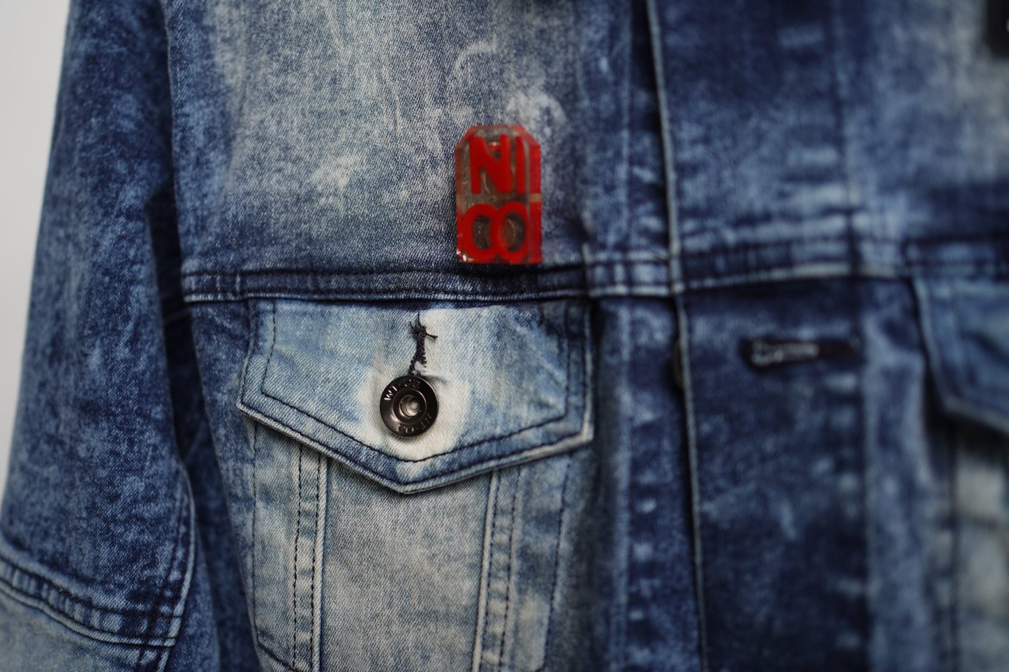 Peace & Chaos Jean Jacket