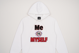 Professional white hoodie product image