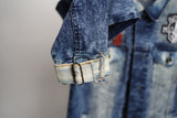 Peace & Chaos Jean Jacket