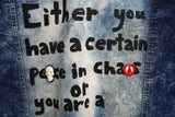 Peace & Chaos Jean Jacket