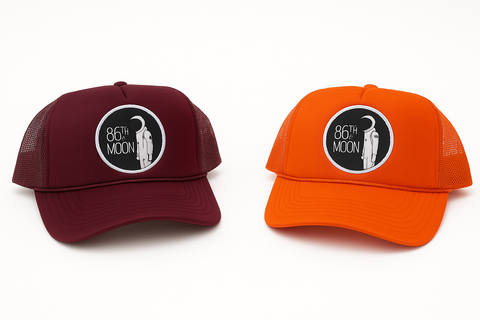 Edited product photo of 86th & Moon trucker hats
